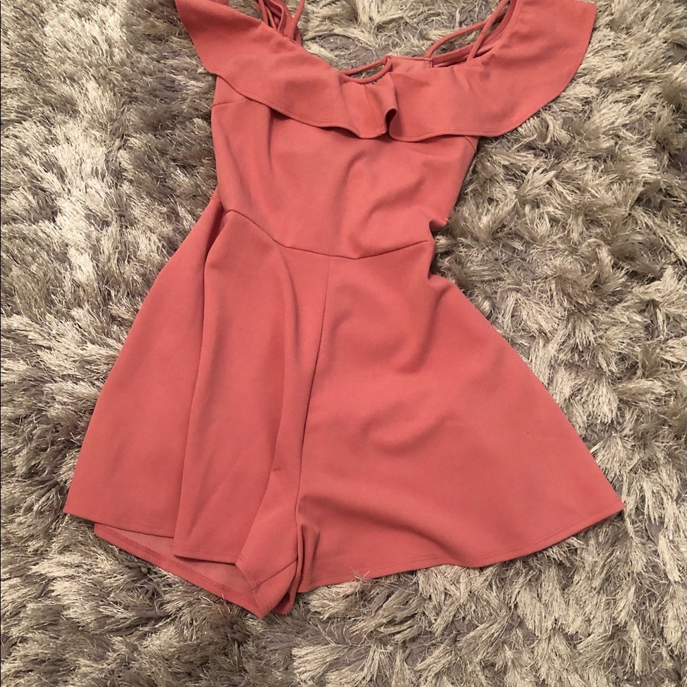 Pink romper with adjustable back from Windsor